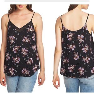 STATE chiffon inset tank